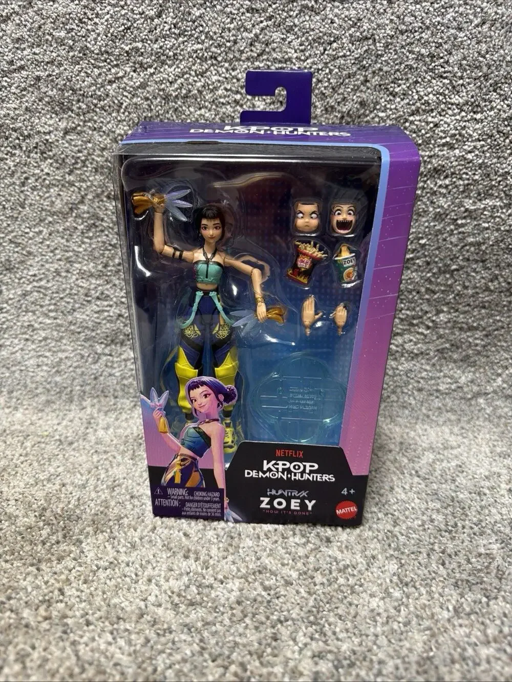KPop Demon Hunters HUNTR/X Zoey How It's Done Action Figure New in Box